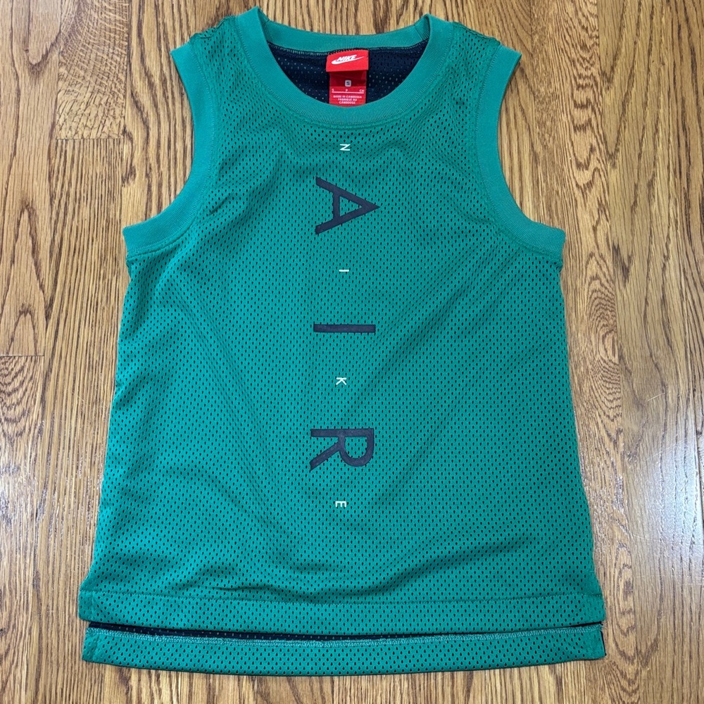 Nike Kids Teal Mesh Tank Top